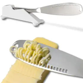 Jbt-001 Glassboard Studio Jbthings Stainless Steel Butter Spreader Knives Set 2-pack - 3-in-1