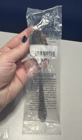 Gorham 070357225005 18/8 Stainless Calais Teaspoon S New In Sleeve 1998
