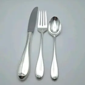 Gorham 070357413488 Studio Silverplated Salad Fork Teaspoon Place Knife Ep Flatware Read See