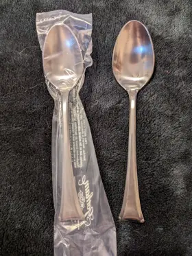 9086844 Gorham Replacement Dinner Spoons 18/8 Stainless Flatware Inch Theme Ii Satin