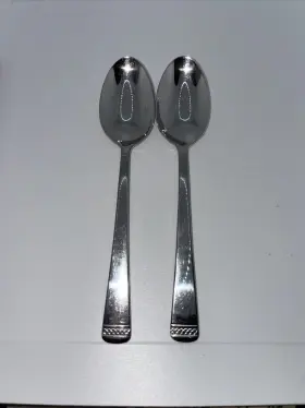 6283197 Gorham Silver Lady Anne Signature Place Oval Soup Spoon Set Of 2