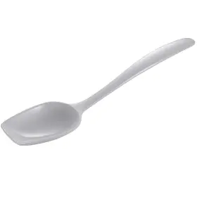 Gourmac 070537518019 Hutzler 10 Inch Melamine Serving Spoon White