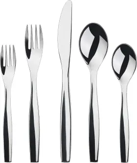 28-362 Gourmet Settings 20-piece Silverware Studio Collection-polished Stainless