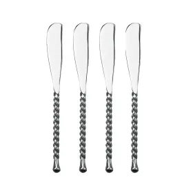 34-103 Gourmet Settings Gs Silver Tear 18/10 Stainless Spreader Set Of Four
