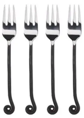 Gourmet Settings 426505055049 Gs Treble Clef 7 1/2 Inch Salad Fork Set Of Four