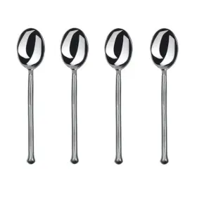 Gourmet Settings 624636356937 Exotique Platinum 18/10 Stainless Teaspoon Set Of Four