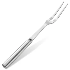 121pf Guffman 028238850372 Browne Two Pronged Fork Tine Elite - 11 Inch Kitchen Forks Carving Silver