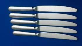 161394 Guy Degrenne Blois Manoir Dinner Knives - Set Of 5
