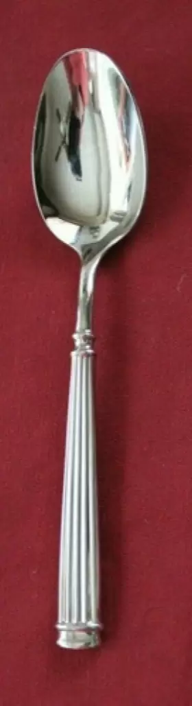 54354 Guy Degrenne Acropole Stainless Flatware Large Teaspoon / Soup 7 Inch