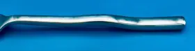 Hsv12 Hampton Silversmiths 4 Four Wavy Handle Dinner Forks Stainless Flatware #2