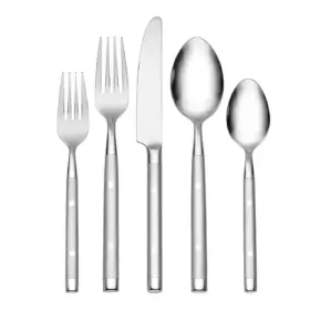 L8840202 Hampton Silversmiths Shangrila Stainless 20pc Flatware Set Service For Four