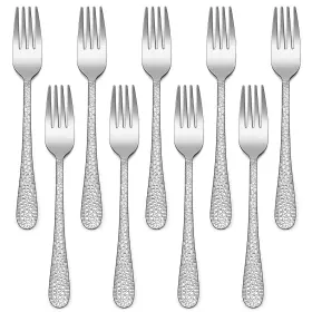L4-clao-v1fm Haware 9-piece Stainless Steel Kids Forks Toddler Silverware Preschoole