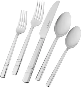 Henckels 035886403881 Madison Square 20-pc 18/10 Stainless Steel Flatware Set