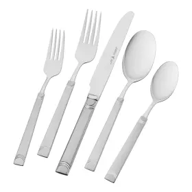 22551-345 Henckels Joy 45-pc 18/10 Stainless Steel Flatware Set