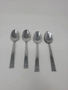 Heritage Mint Ltd. 034641090663 Bentley Stainless Steel Soup Spoons Set 4 18/10