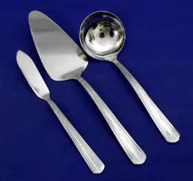 Heritage Mint Ltd. 034641092537 18/10 Stainless 3 Piece Hostess Set Inch Imperial