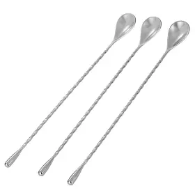 Hidoran 612068409147 3 Pack 12 Inches Stainless Steel Mixing Spoons