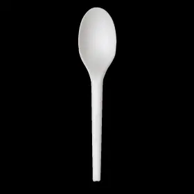 Ep-65sp Highmark Eco Compostable Spoons 6-1/2 Inch White Pack Of 1 000