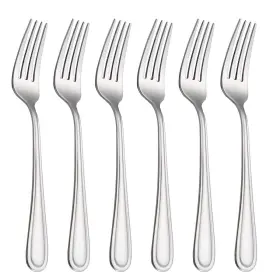 Hissf 789605826535 Table Forks Dinner Stainless Steel 18/0 Of 6 Pcs For Home
