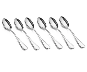 Horntide 703327418632 6piece Mini Tea Spoon Set Dessert Coffee Flatware Stainless Steel Mirror P