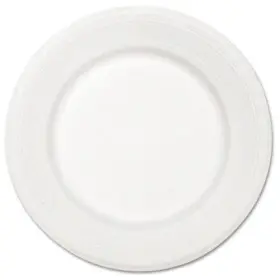 Huhtamaki 037700212174 Chinet Classic White Plates - 10.50 Inch Diameter Plate Paper Fiber 500/carton