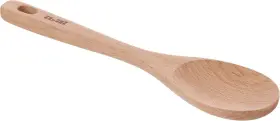 Ibili 411922437560 Spanish Spoon Round 25 Cm Of Beech Wood Brown