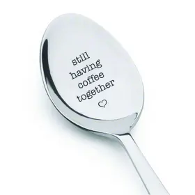 Ideas From Boston 880367912624 Still Having Coffee Together With Heart Design Engraved Stainless Steel Espre