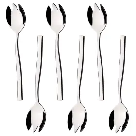 1133slc Idotry 6-piece Silver Stainless Steel Sporks 7.9 Inch Spoon