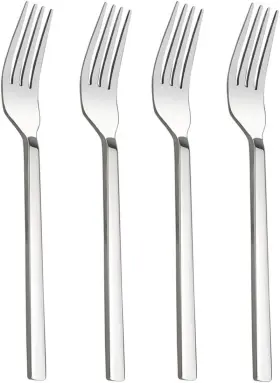 8541927656 Ier Stainless Steel Dinner Forks 7.87-inch Table Fork Set Of 12
