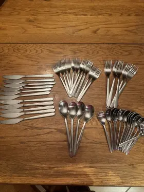 223-32 Ikea Fornuft Stainless Steel Flatware 44 Pieces 223 32 Modern Design