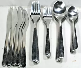 22388 Ikea Stainless Flatware Set 40 Pieces
