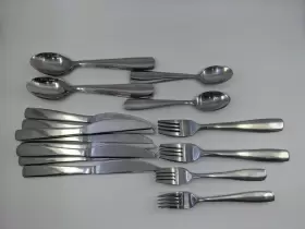 224-22 Ikea 224 22 Dragon Flatware Stainless Steel 38 Pieces Lot Utensils