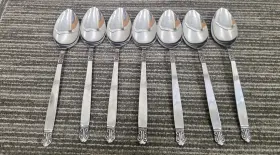 Imi69 Imperial Intl Stainless Japan Silverware Flatware Set Of 7 Teaspoons