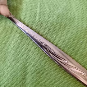 43349 International/ 1847 Rogers Bros 6 Soup Spoons Stainless Sea Island Pattern 7 Inch #3