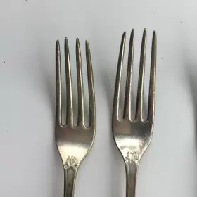 1879 International 1897 Silverplate Rogers Parisian Forks Lot Of Four #2