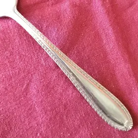 Ins654 International Silver 518199 Stainless 4 Salad Forks Pattern Braided Edge China #2