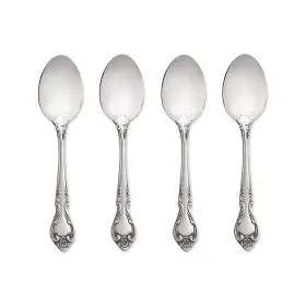 5281161 International Silver Lyon Queens Fancy 18/8 Stainless Steel Teaspoon Set Of Four