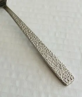 Ins168 International Silver Stainless Usa 5 Teaspoons Glossy Textured #2
