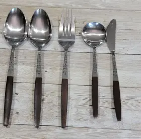 Inr19 Interpur Stainless Steel Silverware 5pcs #2