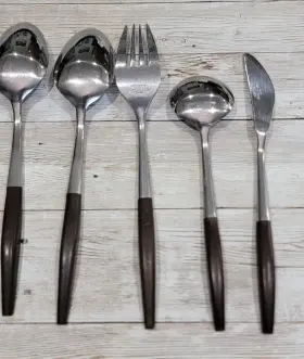 Inr19 Interpur Stainless Steel Silverware 5pcs