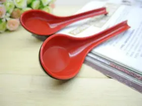 Japanbargain 810047930266 4623x6 Lot Of 6 Soup Spoons Asian Japanese Chinese Wonton Soba Rice Pho Rame #3