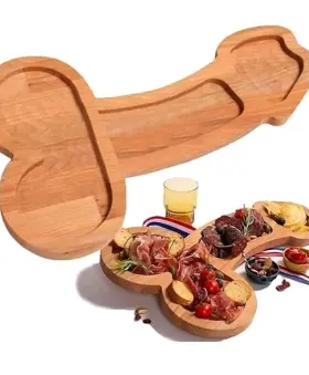 Jiulory 796647507926 Aperitif Board Extra Large Cheese Charcuterie Boards Novelty Solid Wood P