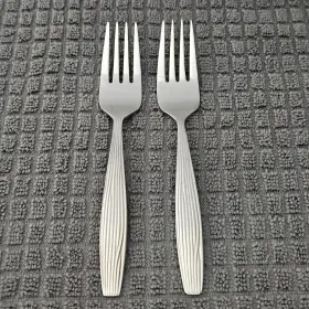 Jab4 Joseph Abboud Set Of 2 Salad Forks 6 3/8 Inch Stainless Flatware