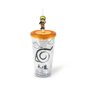 C-29885-smnd Just Funky Naruto Shippuden Hidden Leaf Village 16 Oz Travel Carnival Cup Prem