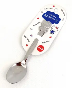 Kakuse 991203186584 Sanrio Hello Kitty Stainless Mini Spoon 5.2in L Flatware Spoons Kitchen Mad