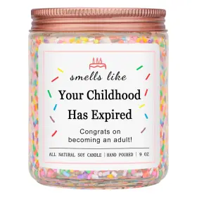Kangeroo Express 445047186189 18th Birthday Gifts For Girls Boys Candles 18 Year Old