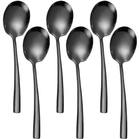 Kannei Tec 344483539598 Large Serving Spoons Set Stainless Steel 9.14 Inch Big Utensils For B