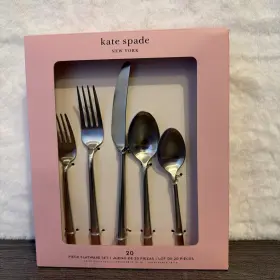 880716 Kate Spade New York Malmo 20-piece Flatware Set Service For 4 -