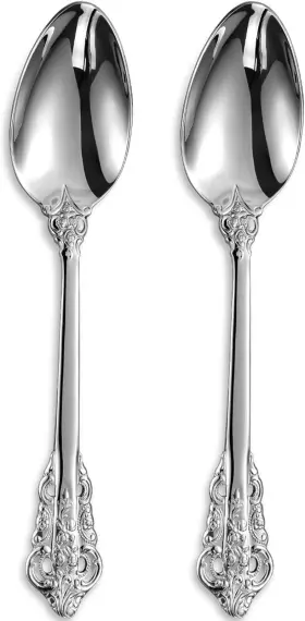 Keawell 313052259273 2-piece Gorgeous Large Serving Spoon 18/10 Stainless Steel Fine