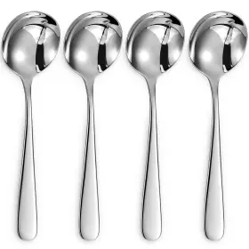 61-usa-sp Keawell Premium 7 Inch Louise Soup Spoons 18/10 Stainless Steel Dishwasher Safe 4